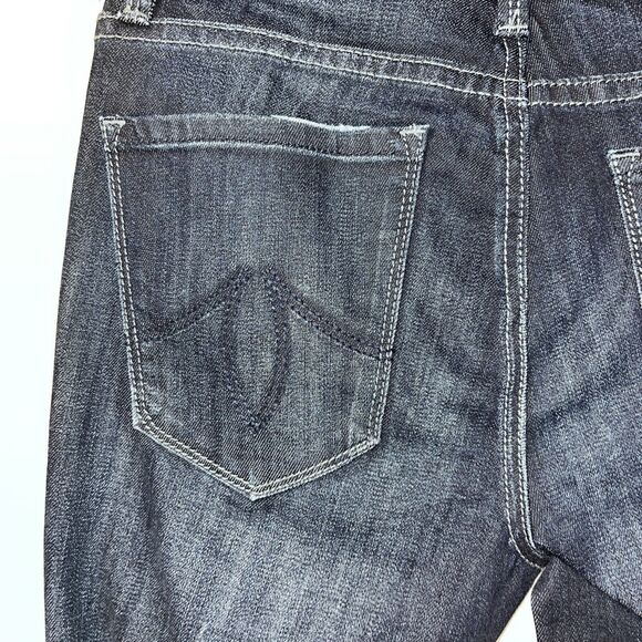 Level 99 Women's Jeans Crop Dark Blue Size 25 NWT - Picture 5 of 8